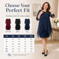 📢📢50% OFF !! ⏰Women's Elegant High-Low Hem Lace Overlay Dress🌺
