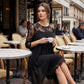 📢📢50% OFF !! ⏰Women's Elegant High-Low Hem Lace Overlay Dress🌺
