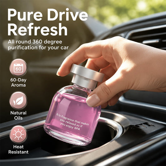 🏆🔥LAST DAY BUY 1 GET 1 FREE 💥Long Lasting Car Perfume, Mild Natural Fragrance Auto Air Freshener, Effective Odor Eliminator, Compact Decorative Car Scent for Dashboard