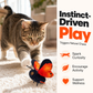 🏆🔥2026 New Arrivals 🐱Smart Sensing Flapping Butterfly Toy –Motion-activated, realistic flight, interactive fun – keeps your cat engaged for hours✨
