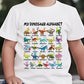 🔥🎁 New Arrival: 🏆 50% OFF💖 Children's T-shirt with Dinosaur and Letter Prints