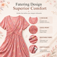 🧡Summer Hot Sale 50% OFF!!⚡Women's V-Neck Floral Print Dress with Twist Waist