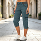🎁💥LAST DAY SALE 50% OFF!!🛠️🌬️Women's High-Waist Cargo Capri Pants