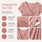 Women's Elegant V-Neck Floral Print Dress