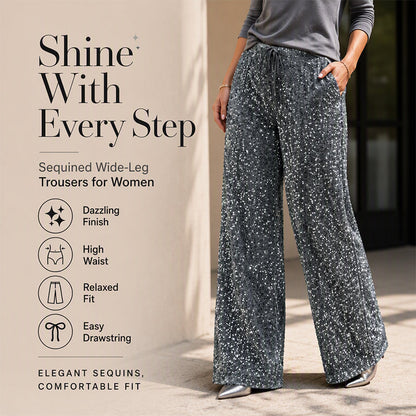 🛍️🔥Last Day Special Price £19.99!!👖Women's Elastic Waist Straight-Leg Pants