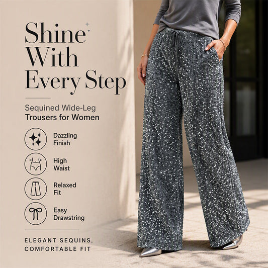 🛍️🔥Last Day Special Price £18.99!!👖Women's Elastic Waist Straight-Leg Pants