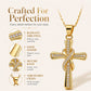 🏆 Last Day Special Price £6.99💖⏰Women's Sparkling Twisted Knot Cross Pendant Necklace✝️📿