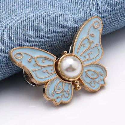🌸🦋 BUY 1 GET 1 FREE 🎁💜 Removable Butterfly Waist Adjustment Buckle – No‑Tool, Adjustable Fit for Jeans, Skirts & Dresses, Creates Hourglass Shape ✨👗💃