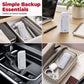 🎁💥LAST DAY SALE 50% OFF!!💖Portable Emergency Phone Charger AA Battery Powered Power Bank with LED Flashlight