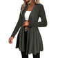 🌸LAST DAY SALE ONLY ￡16.99!!🌻🧥Women's Soft Knit Open-Front Cardigan – Elegant & Easy to Layer