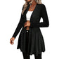 🌸LAST DAY SALE ONLY ￡16.99!!🌻🧥Women's Soft Knit Open-Front Cardigan – Elegant & Easy to Layer