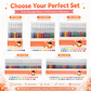 ⏳Last Day Sale Only ￡6.99!!💥50K+ SOLD!🎁Sparkle Glitter Gel Pen Set, Smooth & Smudge-Resistant, Eco Glitter, Ideal for All Ages – Grab Now!