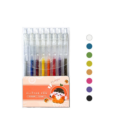 ⏳Last Day Sale Only ￡6.99!!💥50K+ SOLD!🎁Sparkle Glitter Gel Pen Set, Smooth & Smudge-Resistant, Eco Glitter, Ideal for All Ages – Grab Now!