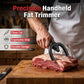 🥳2026 HOT SALE🥳💞50K+ SOLD!🥩 Handheld Fat Trimmer for Beef & Pork, Portable Meat Fat Remover Tool, Easy Brisket Trimming BBQ Kitchen Gadget