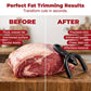 🥳2026 HOT SALE🥳💞50K+ SOLD!🥩 Handheld Fat Trimmer for Beef & Pork, Portable Meat Fat Remover Tool, Easy Brisket Trimming BBQ Kitchen Gadget