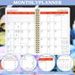 ⏰📅 LAST DAY SALE ONLY￡6.99!! 🐮 2026-2030 Calendar   - From January 2026 to December 2030, 5-year calendar, cartoon Highland cow themed cover design, annual calendar planning, month labels, 60-month calendar