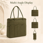 🎉Gift Idea 50% OFF💞🔥Multifunctional Zoned Storage Canvas Yarn Storage Bag with Needle Pockets