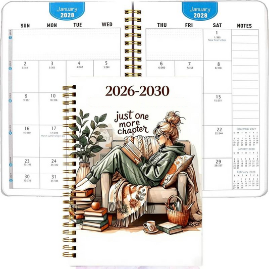 ⏰📅 LAST DAY SALE ONLY￡6.99!! 📚 2026–2030 5-Year Planner | Long-Term Monthly Organizer & Goal Planning Log Book for Work, School & Everyday Life