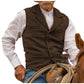 ⏳LAST DAY SALE ONLY￡15.99!🔥✨Men's Vintage Lapel Herringbone Tweed Vest👔🐴