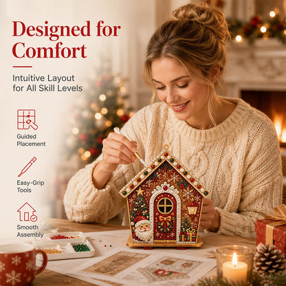 🎄Christmas Pre Sale￡9.99!!☃️3🧘Relaxing & Beginner-Friendly - 🎨💎Plymagic DIY Pearl Art - Christmas Collection