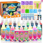 ⏳LAST DAY SALE 50% OFF!!🦄Timetome DIY Squishy Maker Kit for Kids Ages 3+ | Magic Water Elf Gel Toy Set with 20 Gels & 10 Molds, Glitter Glow Sensory Craft Activity for Creative Play