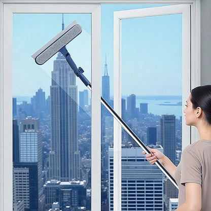 🥳2026 HOT SALE🥳💞50K+ SOLD!🍃🔥50% OFF!🏆Clean High Windows Instantly!👍No-Stretch Dual-Side Window Cleaner