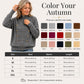 🎁💥LAST DAY SALE 50% OFF!!🔥✨ Effortless Elegance | Women's Casual Double Zipper Sweater Jacket