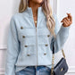 🎁💥LAST DAY SALE 50% OFF!!🔥✨ Effortless Elegance | Women's Casual Double Zipper Sweater Jacket