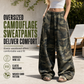 🍂Autumn Hot Sale 60% OFF🔥Women's Vintage Washed Wide-Leg Sweatpants