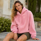 🥳2026 HOT SALE🥳💞50K+ SOLD🐾2026 A must-have for pet lovers 💞 Cozy Fleece Pet Bonding Pouch Hoodie – Warm & Supportive Small Pet Carrier Clothing