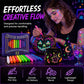 🥳2026 HOT SALE💞50K+ SOLD!🎁 Glow Party Tattoo Pens – Neon glow & easy to apply ✨