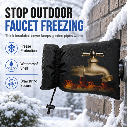 🎁💥LAST DAY SALE 50% OFF!!❄️ Outdoor Faucet Cover | Winter Freeze Protection Insulated Spigot Protector