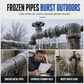 🎁💥LAST DAY SALE 50% OFF!!❄️ Outdoor Faucet Cover | Winter Freeze Protection Insulated Spigot Protector