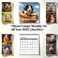 🏆 Last Day Special Price £3.8! Each🗓️Buy 2 Get 1 Free✨🔥2027 Funny Adorable Guinea Pig Wall Calendar