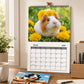 🏆 Last Day Special Price £3.8! Each🗓️Buy 2 Get 1 Free✨🔥2027 Funny Adorable Guinea Pig Wall Calendar