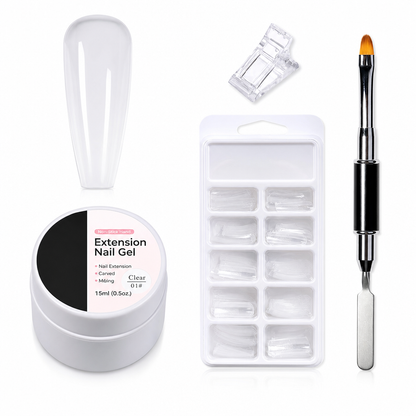 🎅Christmas Hot Sale 50% OFF! ✨BUY 1 GET 1 FREE💖💅 Solid Nail Extension Builder Gel — Non-Flowing, Easy to Use 🥳| 16 Colours