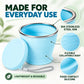 🥳2026 HOT SALE🥳💞50K+ SOLD!🍃 50% OFF!🥤 Collapsible Travel Cup – Compact & Easy to Carry💧