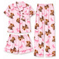 🥳2026 HOT SALE🥳💞50K+ SOLD!🍃 50% OFF!🐮Cute Highland Cow Print, 3-Piece Fun Pajama Set – Cozy Lounge & Sleepwear ✨