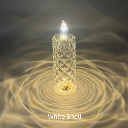 🔥Christmas Sale-Buy 1 Get 2 Free!!🎅LED Crystal Candle Lights- Romantic Tabletop Night Lights