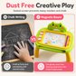 🎨Hot Sale 50% OFF! ✨ Kids Magnetic Drawing Board – Dust-free, Colorful, Safe 🪁