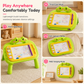 🎨Hot Sale 50% OFF! ✨ Kids Magnetic Drawing Board – Dust-free, Colorful, Safe 🪁