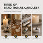 🖤🔥 Black Friday Sale - save 57% 🎄✨ Rechargeable Flameless LED Tea Light Candles 🕯️💖