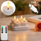 🖤🔥 Black Friday Sale - save 57% 🎄✨ Rechargeable Flameless LED Tea Light Candles 🕯️💖
