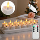 🖤🔥 Black Friday Sale - save 57% 🎄✨ Rechargeable Flameless LED Tea Light Candles 🕯️💖