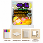 Rechargeable LED Light Up Acrylic Dry Erase Board Desktop Erasable Glowing Note Board with Stand for Message and Price Display