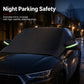 ⏳LAST DAY SALE ONLY ￡15.99!!🔥✨Magnetic Car Windshield Cover Thickened Waterproof Sunshade and Snow Shield with Reflective Strips