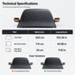 ⏳LAST DAY SALE ONLY ￡15.99!!🔥✨Magnetic Car Windshield Cover Thickened Waterproof Sunshade and Snow Shield with Reflective Strips