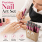 🎁💥LAST DAY SALE 50% OFF!💅Instant Nail Art Stamp Pen Set|Salon‑level floral nails with just one press