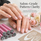 🎁💥LAST DAY SALE 50% OFF!💅Instant Nail Art Stamp Pen Set|Salon‑level floral nails with just one press
