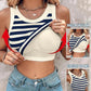 🔥LAST DAY SPECIAL PRICE: ￡11.99!!🔥Ribbed Stretchy Tank Top with Shelf Bra